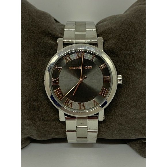 Michael Kors MK3559 Norie Womens Silver Analog Gra main image 6